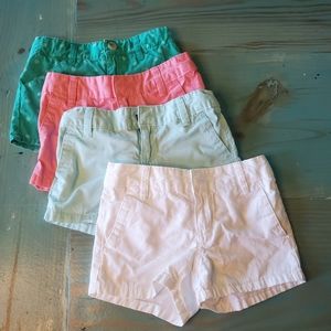 Little girls summer shorts bundle